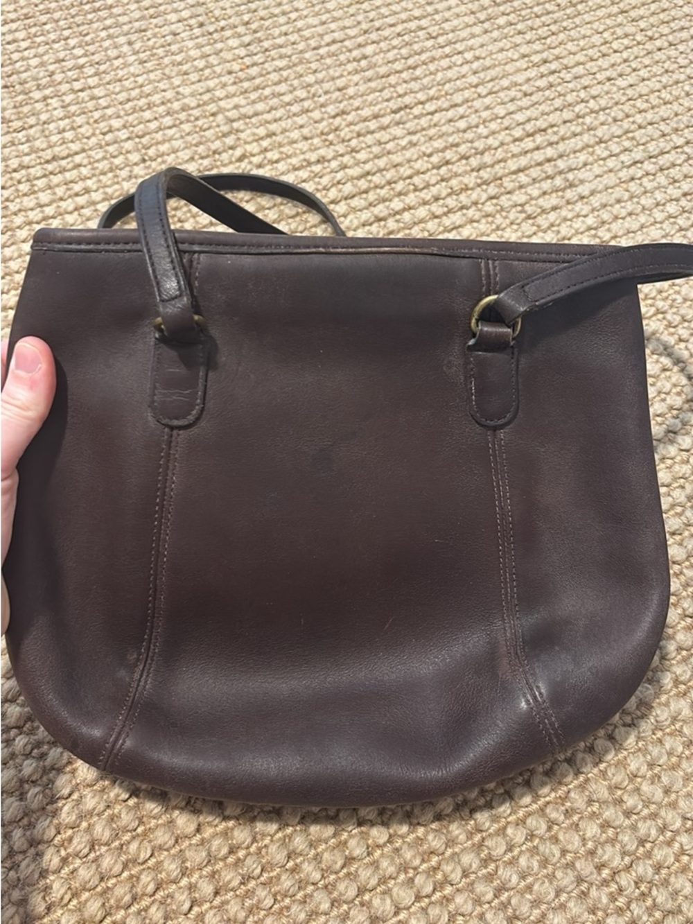 Vintage Coach Medium Framed Shoulder Bag